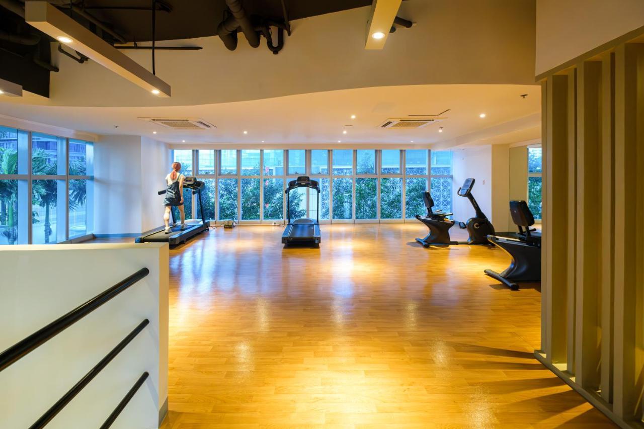 Cityscape View 2Br In Uptown Bgc W 200Mbps Wifi Taguig Dış mekan fotoğraf