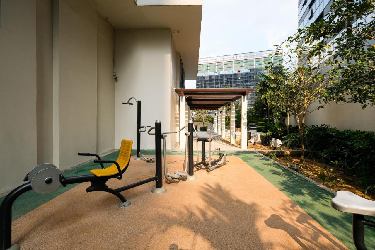 Cityscape View 2Br In Uptown Bgc W 200Mbps Wifi Taguig Dış mekan fotoğraf