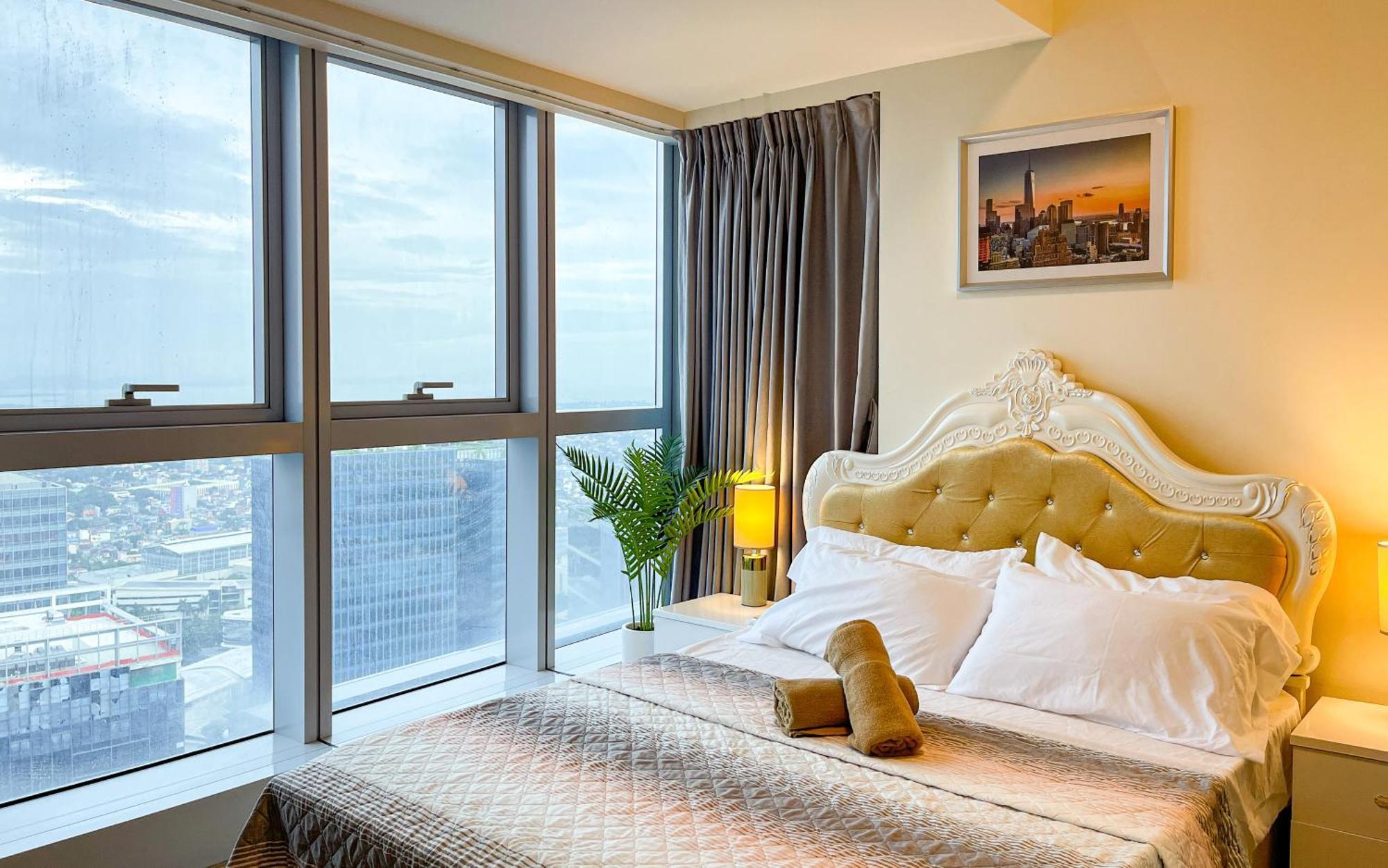 Cityscape View 2Br In Uptown Bgc W 200Mbps Wifi Taguig Dış mekan fotoğraf